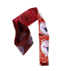 Sample Free Customized Logo Printing Plastic Sausage Casing For Sausages