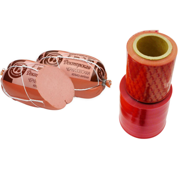Synthetic Multilayer Heat Shrinking Flexography Printed Sausage Casing