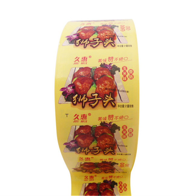 Artificial Sausage Casings High Barrier OEM Logo Printed Sausage Casing For Sausages