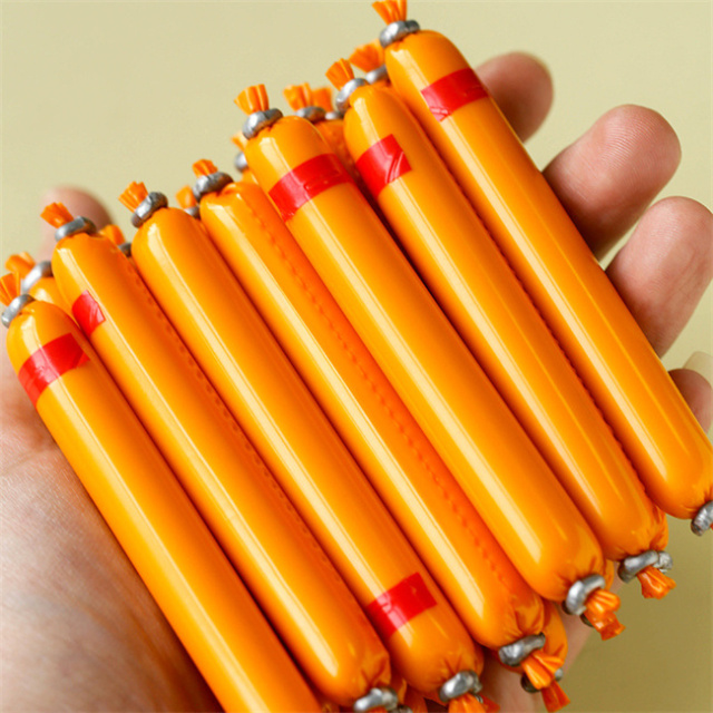 Custom Logo Printing Waterproof PVDC Casings For Sausages