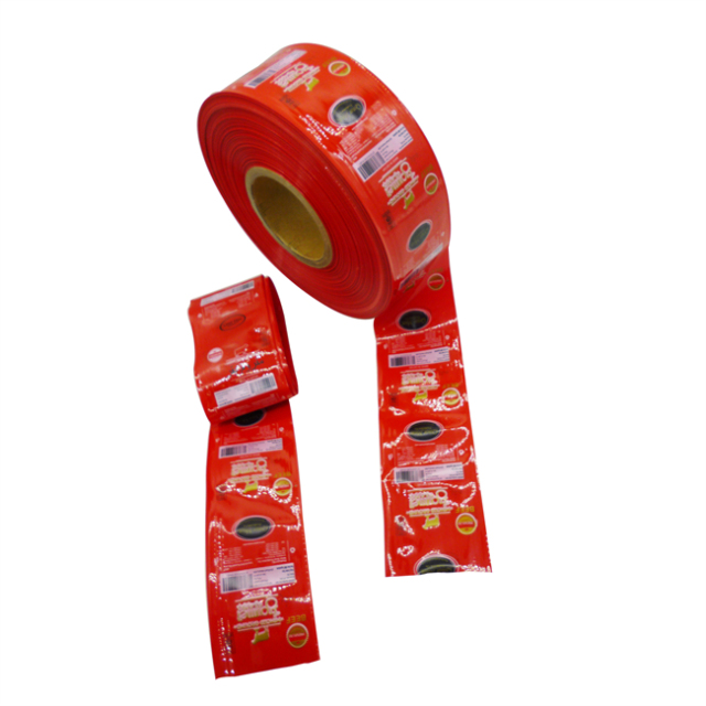 Sausage Casings Custom Color Flexography Printing Stictky Meat Polyamide Casings For Sausage Packaging