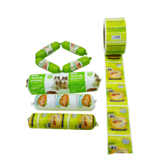 Steam Cooking Sausage Use Customized Logo Polyamide Printed Sausage Casings