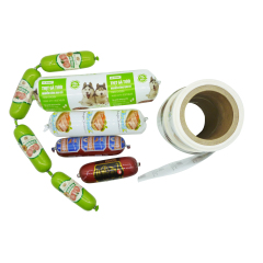 Food Grade FDA HALAL Certified Custom Printed Logo Multiple Sizes Plastic Sausage Casings for Meat Processing