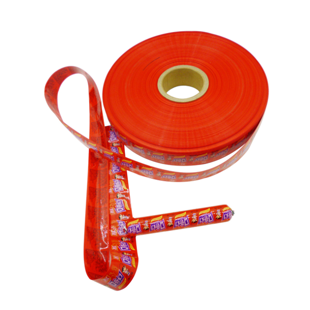 Sausage Casings Customized Logo Printed 5 Layers Red Color Polyamide Sausage Casing for Steam Cooking Sausages