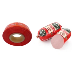 Customized Logo Printing Polyamide Plastic Sausage Casings for Long Shelf Life Meat