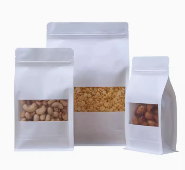 Stand up bags with ziplock