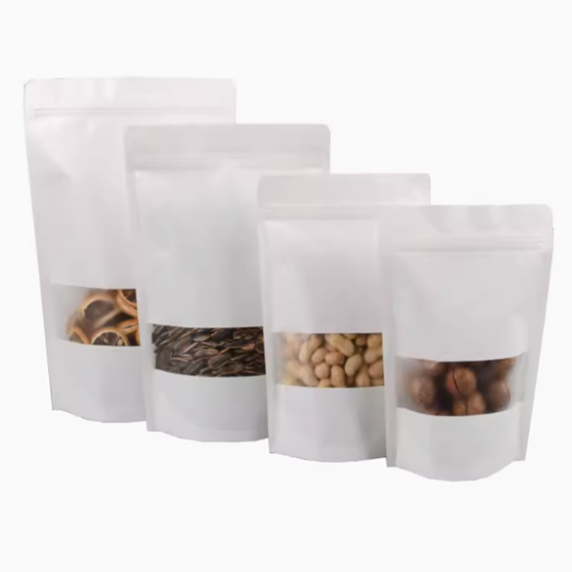 paper bags with window