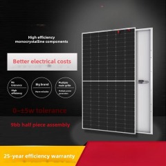 Household complete solar power generation system, solar charging panel 220V and off grid photovoltaic panel components