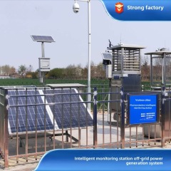 5kw solar off grid power generation system, energy storage, household use, complete set of 220V photovoltaic panels, air conditioning, water pump power supply