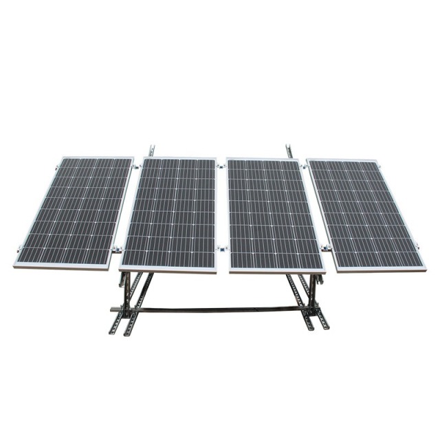 5kw solar off grid power generation system, energy storage, household use, complete set of 220V photovoltaic panels, air conditioning, water pump power supply