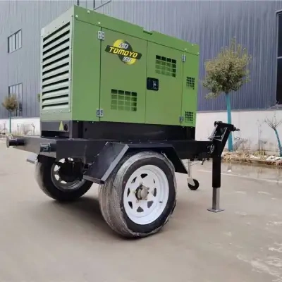 30KW Traction Diesel Generator Trailer TOH32GT-F