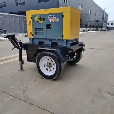 30KW Traction Diesel Generator Trailer TOH32GT-F