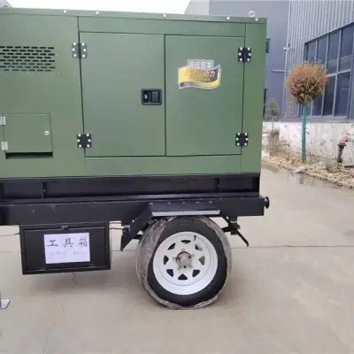 30KW Traction Diesel Generator Trailer TOH32GT-F