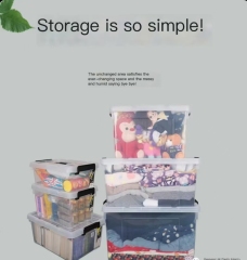 Plastic storage box series