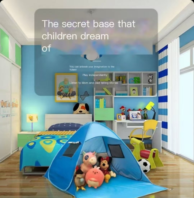 Automatic Quick Open Sunshade Folding Tent Outdoor Beach Tent Portable Sun Protection Beach Tent