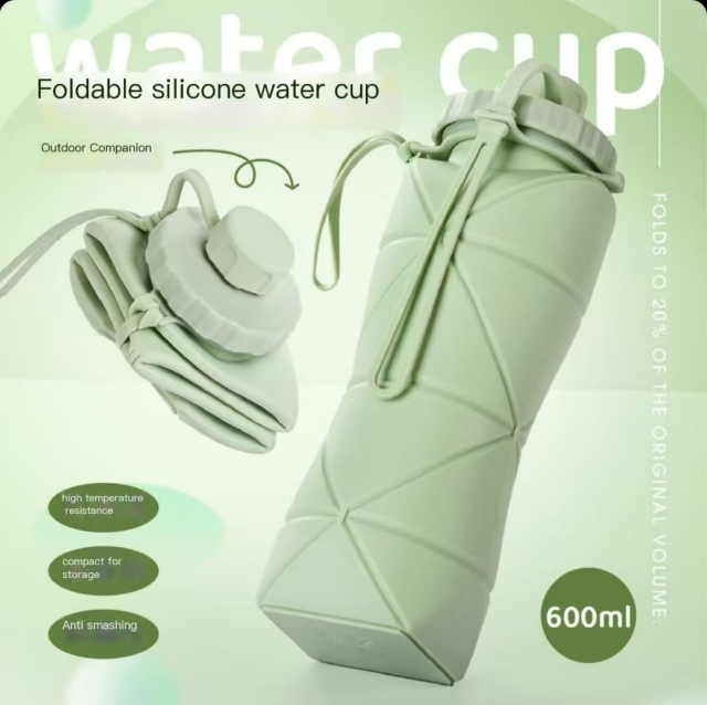 Outdoor Portable Foldable Silicone Water Cup