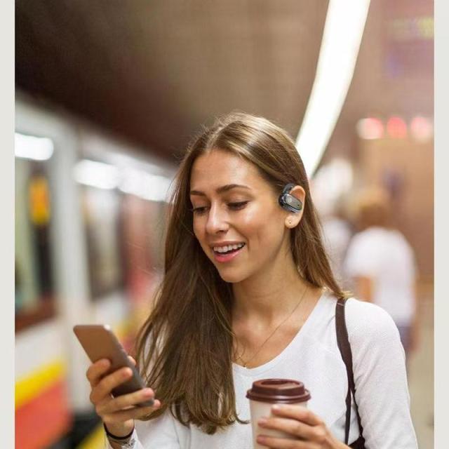 Wireless Bluetooth earphones with reverse phone charging, 3000mAh large-capacity battery, long-lasting, noise-canceling, high-quality sound for calls