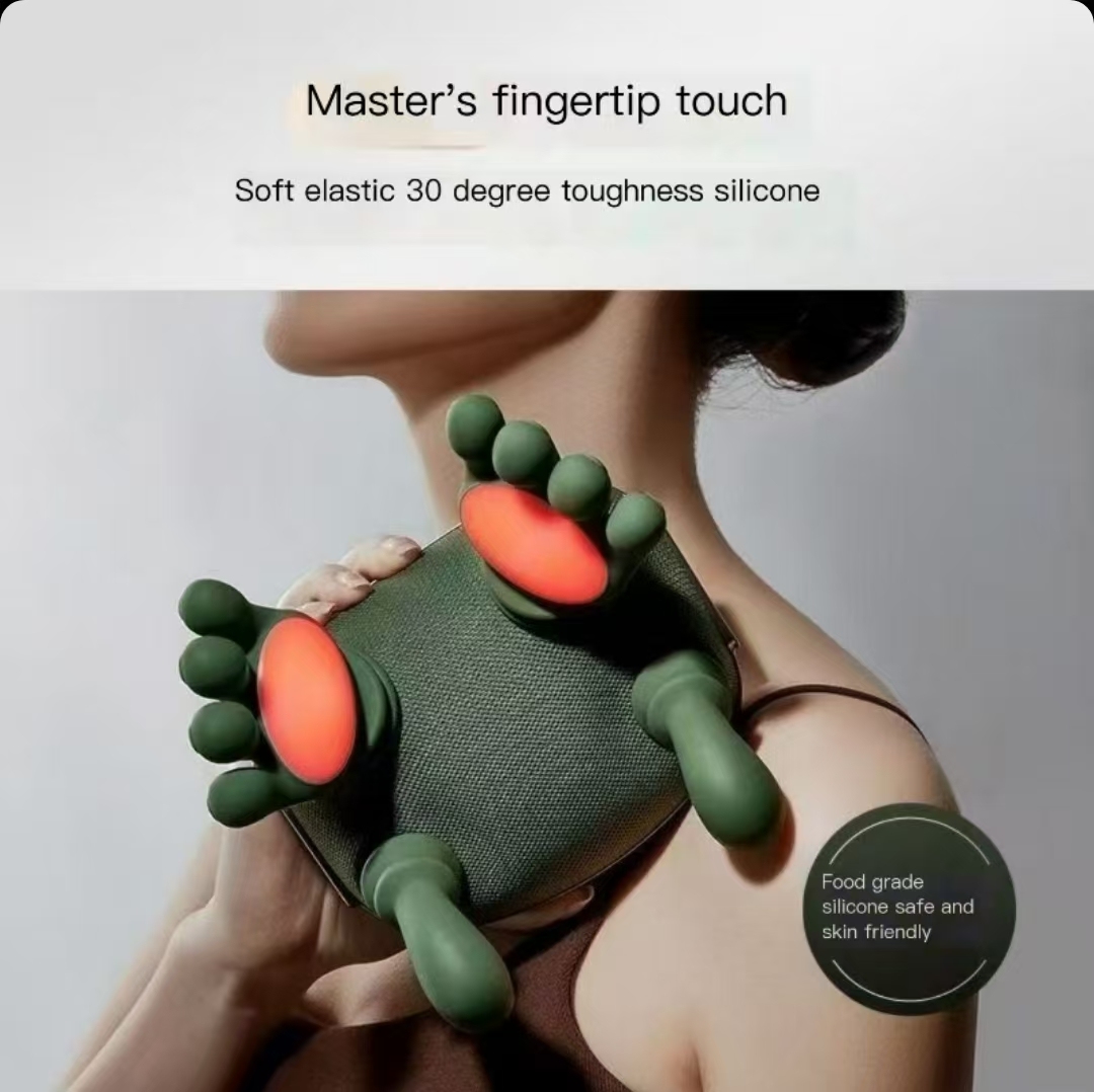 Master Hand Shoulder and Neck Massager Cute Little Hand Massager for Neck, Waist, and Back