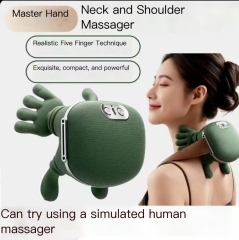 Master Hand Shoulder and Neck Massager Cute Little Hand Massager for Neck, Waist, and Back