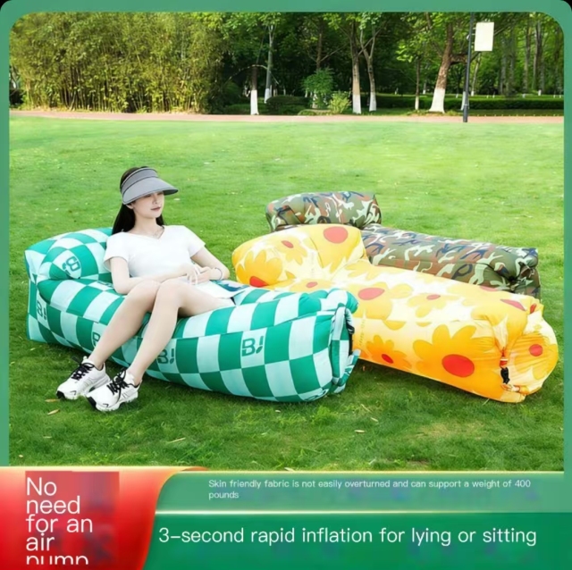 Camping Outdoor Lazy Air Sofa Bed