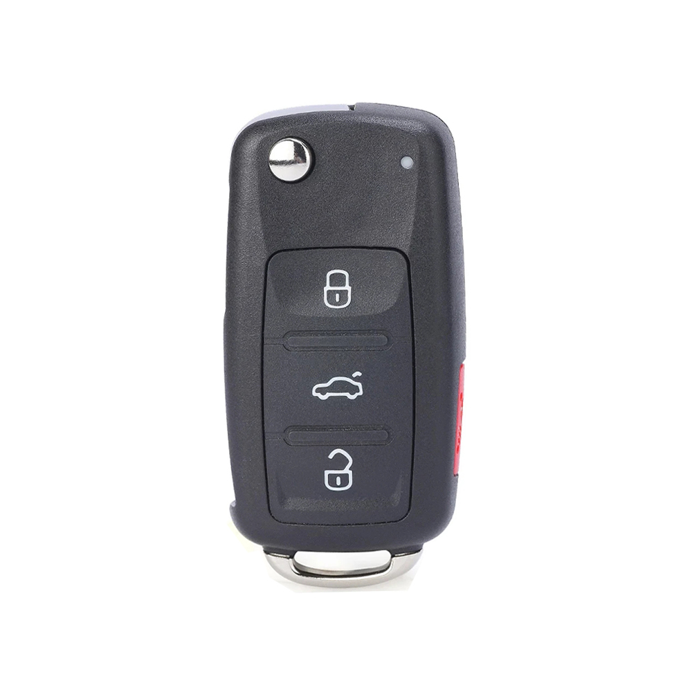(433Mhz) 4E0837220H Flip Remote Key For Audi A8