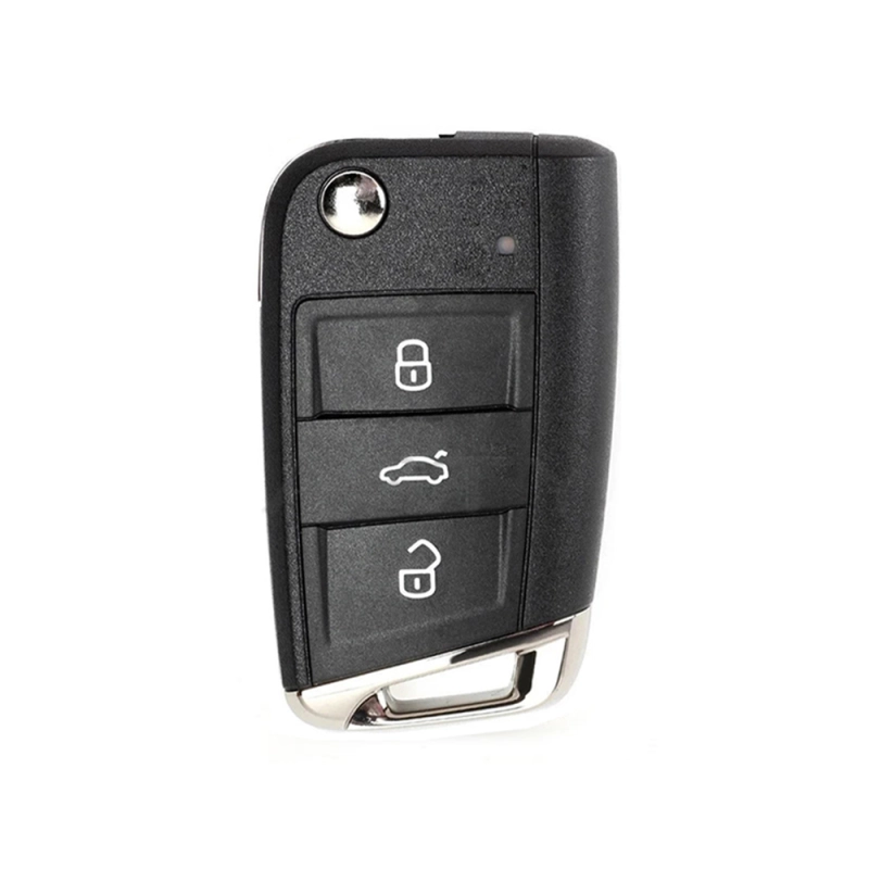 (433Mhz) 3btn Flip Key For VW Golf Mk7 Polo (MQB)