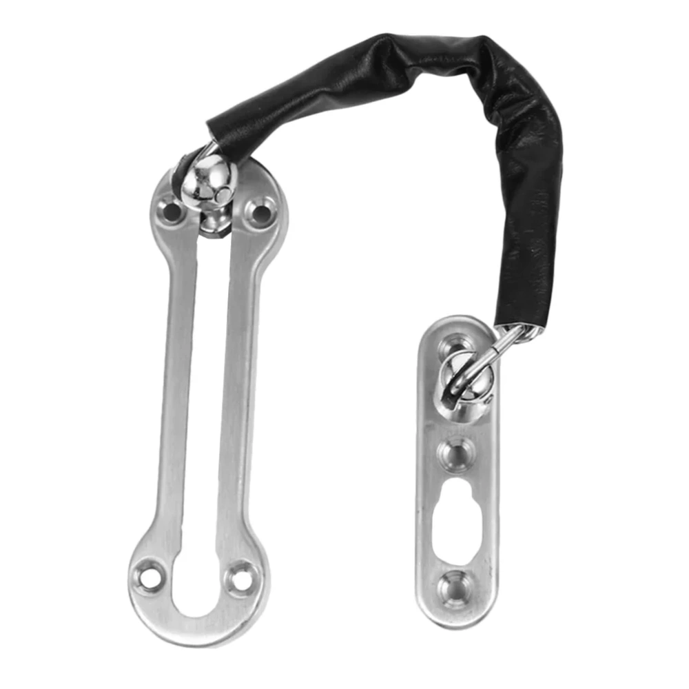 Door Chain Latch Stainless Steel shackles entrance inner lock Indoor Security Chain Lock door security Anti-theft Tools