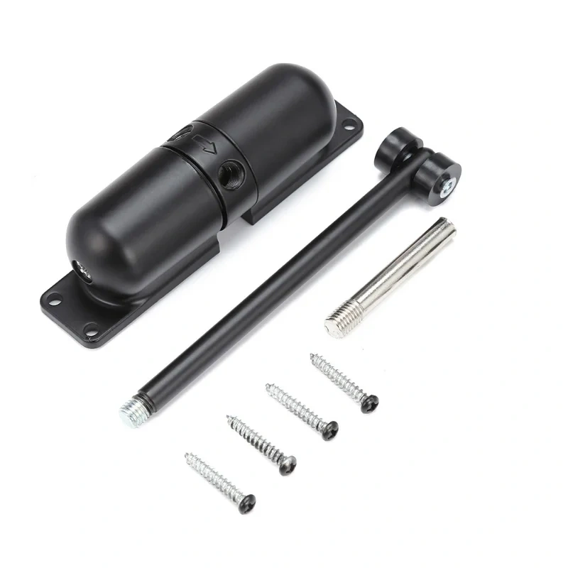 Zinc Alloy Surface Mounted Spring Door Closer Automatic Door Closer Door Stops Door Hardware Accessories