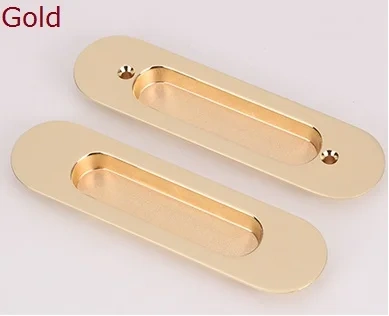 Double Side Zinc Kitchen Cupboard Furniture Cabinet Sliding Door Recessed Pull Built-in Flush Door Thickness: 39-45MM