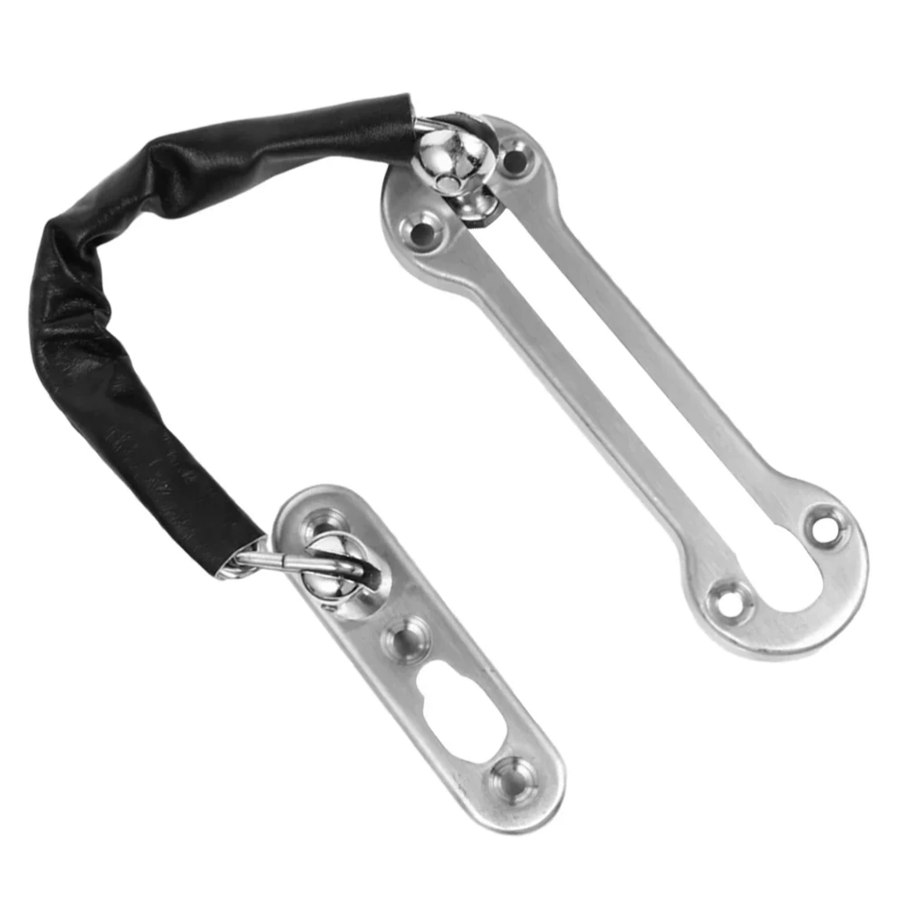 Door Chain Latch Stainless Steel shackles entrance inner lock Indoor Security Chain Lock door security Anti-theft Tools