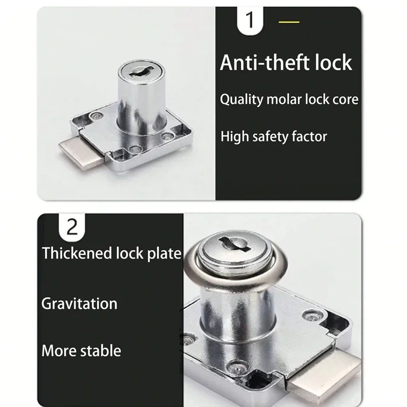 lock furniture zinc alloy drawer lock anti-theft Wardrobe Cabinet Door Locker Office Desk Letter MailBox Cam Locks Hardware