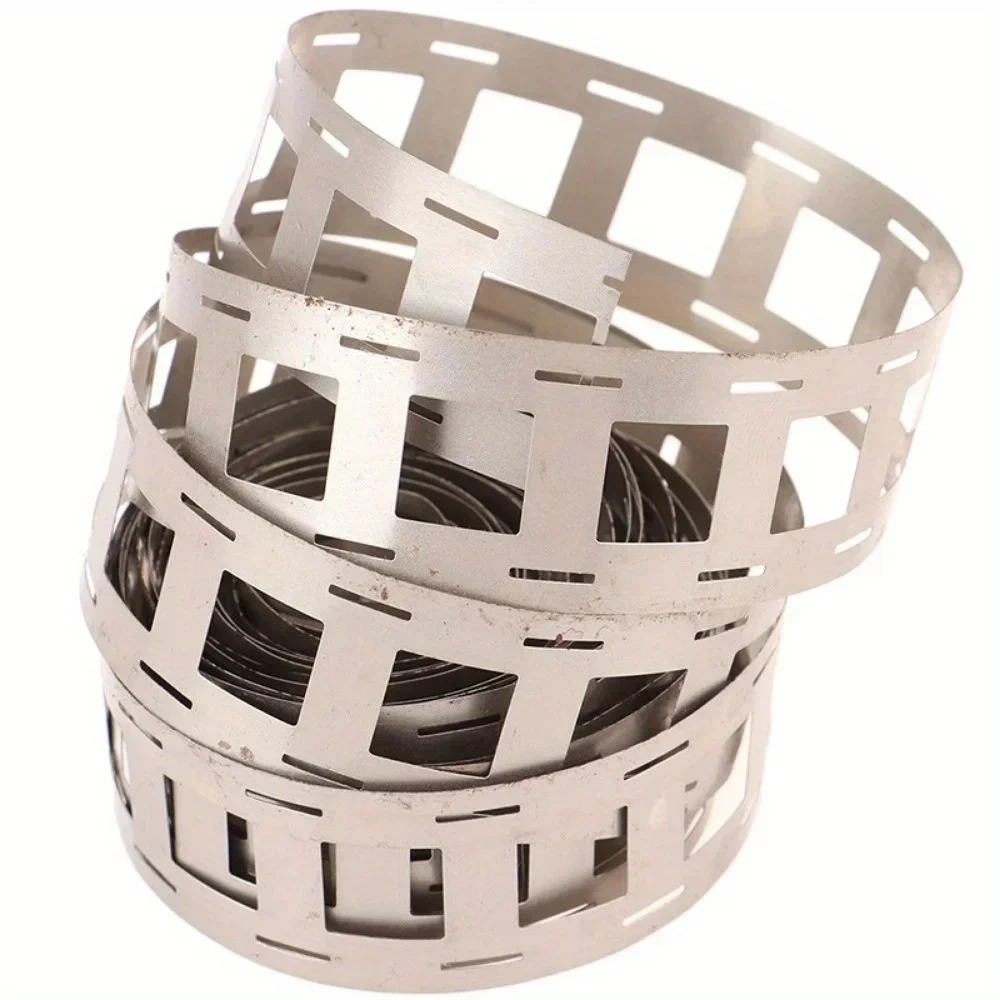 1 roll of nickel plated strip 2P 0.15x27mm18650 power battery pack special connection conductive sheet nickel strip nickel sheet