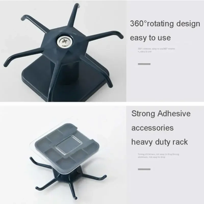 For home Organizer and Storage Kitchen Supplies Organizers Rotatable Rack Accessories Cabinet Organizer Hook Up Storage Rack