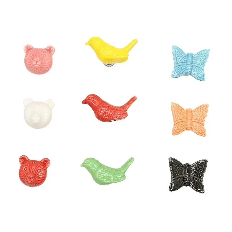 Handle Toilet Press Button Bird Shaped Press Tank Push Switch Toilet Bathing Room Decor Water Press Flush Button Home Tools