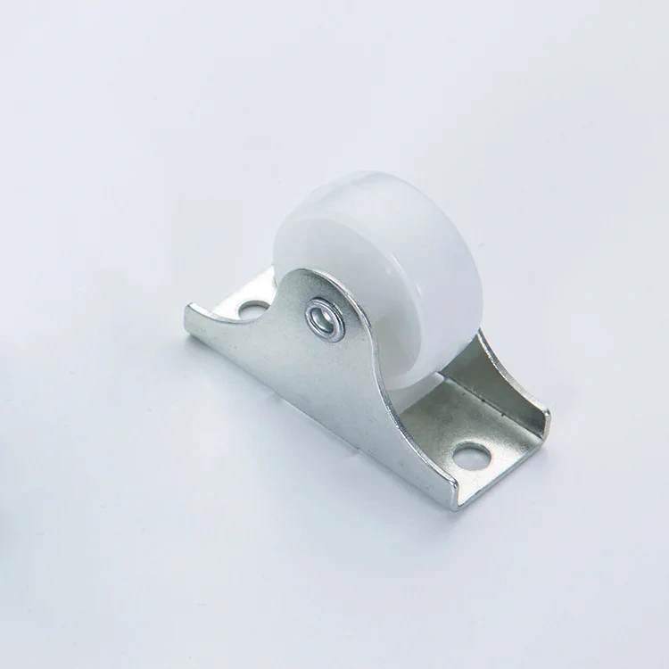 10pcs 1 inch directional wheel casters wear-resistant   flat directional wheel wheel furniture casters, with screws