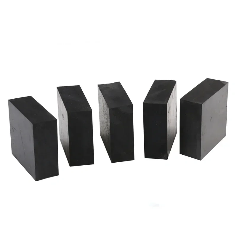 1pcs Black Rubber Sheets Damping Gasket Pad 50x50mm 100x100mm  Thick 10mm 15mm 20mm
