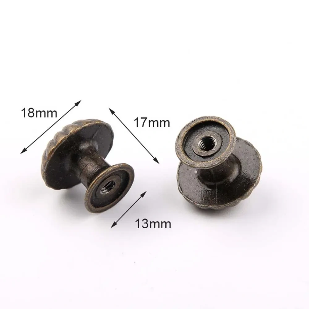 8 Pcs Vintage Cabinet Cupboard Wardrobe Dresser Pull handle Door Knob Drawer Handles Furniture Hardware Wooden Jewelry Box Knobs