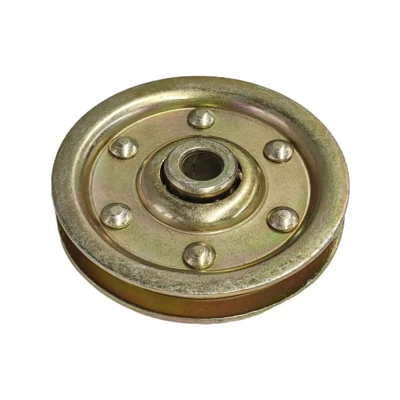 Metal Flat Idler Pulley Roller gate Garage door sliding door Window tension spring wheel axle bearing wheel movable pulley