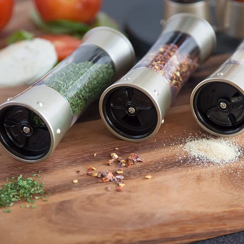Intuitive Multi-Purpose 360 Rotating Rack Seasoning Jar for Kitchen Spices Pepper Salt Coffee Sugar Sealed Container Tools
