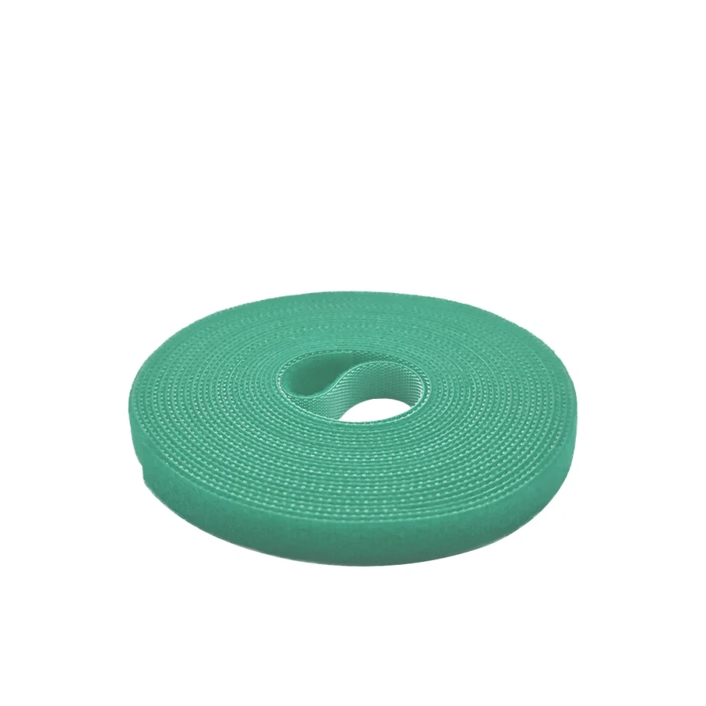 5M Reusable Fastening Tape Cable Ties Double Side Hook Roll Hook and Loop Straps Wires Cords Organizer