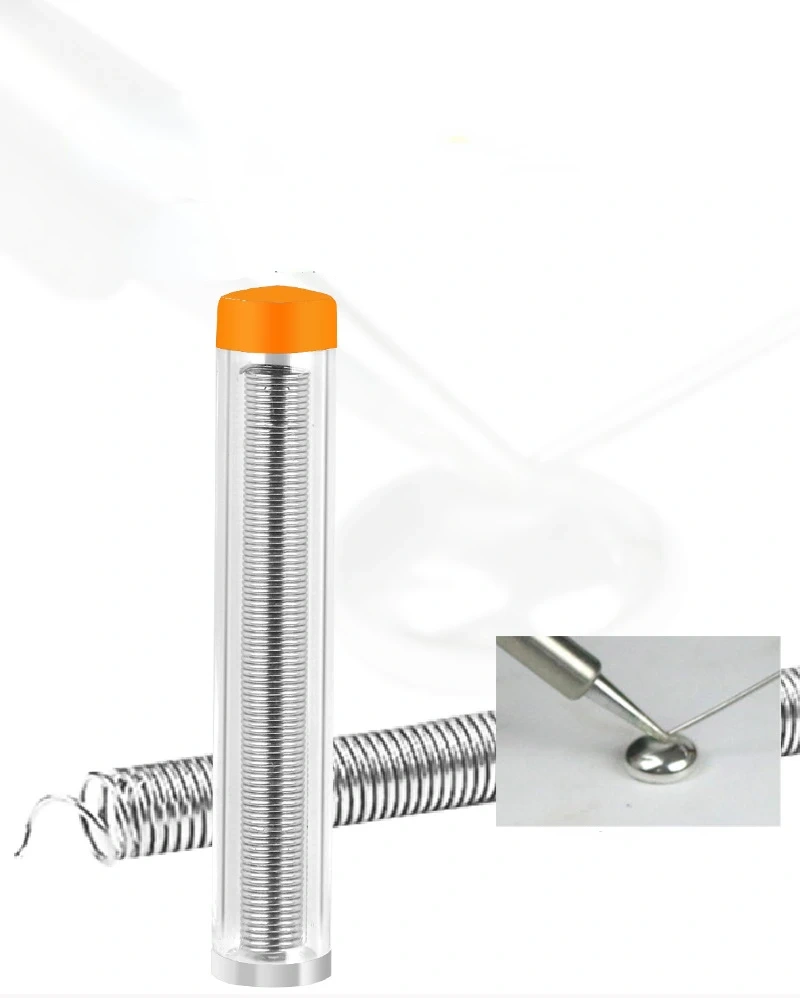 1pc 60/40 Dia 0.8MM Portable Tin Wire Pen Silver Solder Wire for Mobile Phone Instrument Repair Tools Welding Flux 1.8% 10g