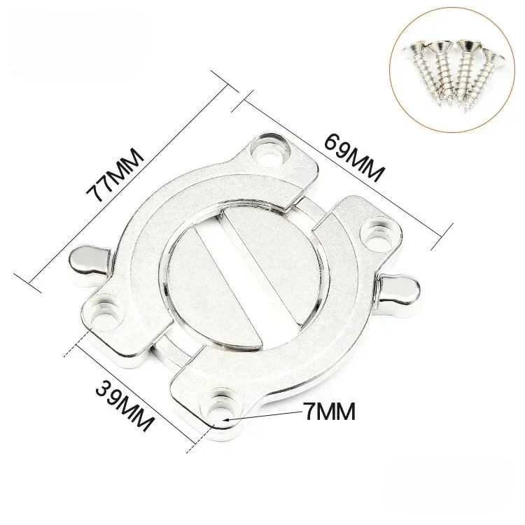 Back panel connector splice piece powerful heavy duty desk combination buckle hardware fittings
