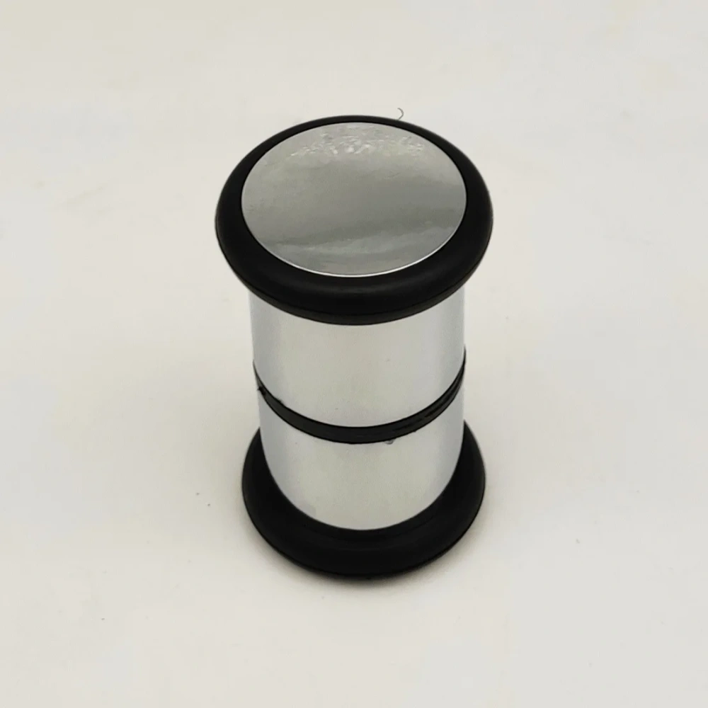 Soft Rubber Door Handle Single Hole Round Sliding Glass ABS Chromed Door Handles For Shower Cabin Accessory Shower Room Parts