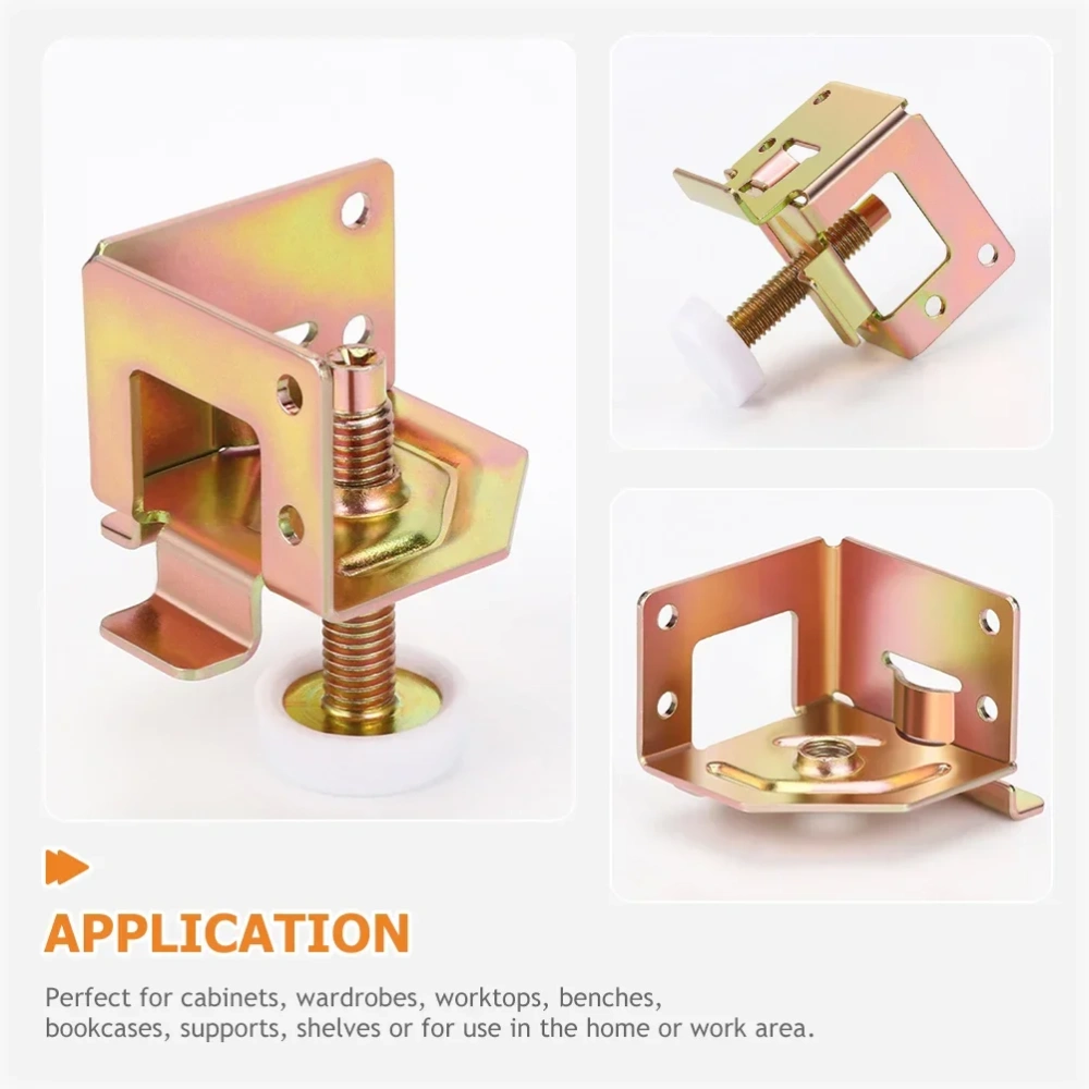 4Pcs Furniture Leg Workbench Adjust The Foot Pad Furniture Levelerss Heavy Duty Heavy Duty Outdoor Step Mats Adjustable feet