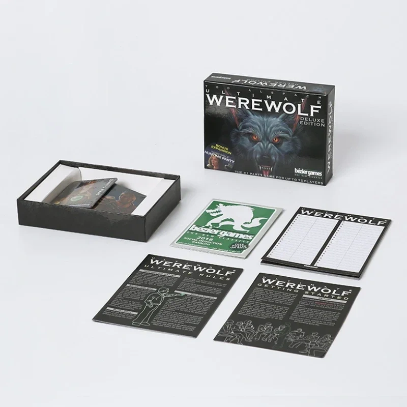 Board Games One Night Ultimate Werewolf Daybreak vampire alien super vallian bonus roles card Game for party home playing cards
