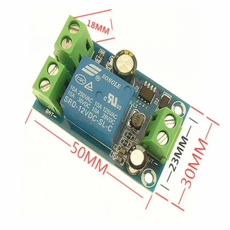 DC Power Supply Battery Controller Automatic Emergency Power Switch Module Backup Battery Switch 12V 24V 36V 48V 10A Hot Sale