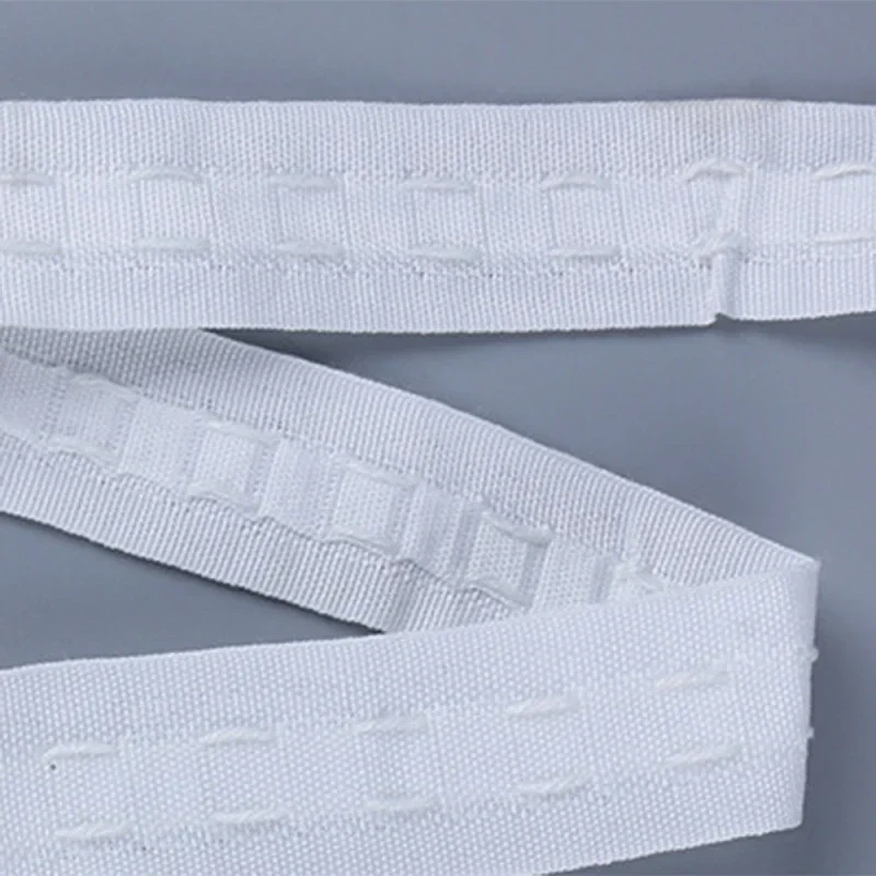 30Meters DIY Curtain Accessories Cloth Belt 3mm For Curtains Eyelets Tape Rings Grommet Top Punching Hook Curtain Pleated Tape