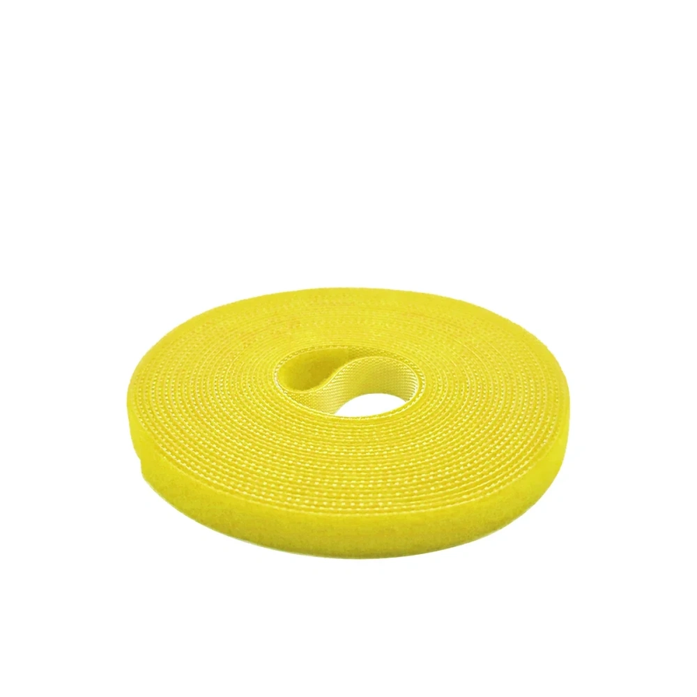 5M Reusable Fastening Tape Cable Ties Double Side Hook Roll Hook and Loop Straps Wires Cords Organizer