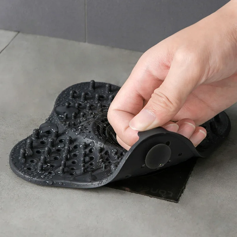 Floor Drains Hair Stoppers Anti-blocking Plug Bath Shower Floor Water Drain Covers Sink Strainer Filter Bathroom Kitchen Tools