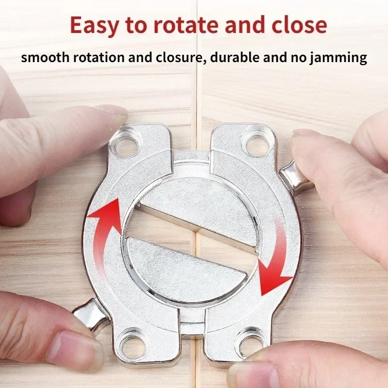 Back panel connector splice piece powerful heavy duty desk combination buckle hardware fittings